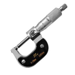 Micrómetro exterior Jit 0-25 mm con resolución de 0,001 mm, micrómetro mecánico para mediciones de precisión - Product Image 1