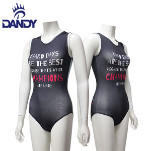 بدلة رقص من النسيج النسائي البسيط بأكمام طويلة للبيع بالجملة، بدلة ضيقة للبنات مرصعة بحجر الراين، بدلة ليثيوم الجمباز الإيقاعية - Product Image 2