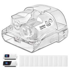 Chambre à eau de remplacement pour les appareils ResMed <span class=keywords><strong>AirSense</strong></span> 11 et Aircurve 11, comprend <span class=keywords><strong>10</strong></span> filtres, facile à installer et à nettoyer - Product Image 1