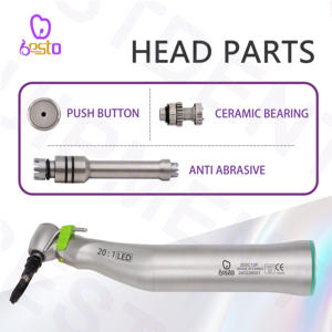 Turbina Dentale 20:1 con LED Contrangolo a Bassa Velocità Manipolo E-generator Rotazione Impianto Prodotti Dentali - Product Image 5