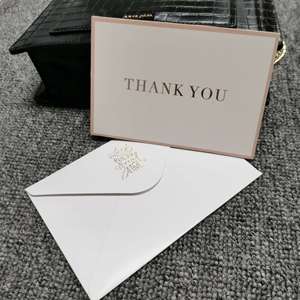 <span class=keywords><strong>Carte</strong></span> <span class=keywords><strong>de</strong></span> remerciement personnalisée OEM, carton <span class=keywords><strong>de</strong></span> <span class=keywords><strong>mariage</strong></span> en feuille d'or avec enveloppe au client ou aux invités, nouvelle collection - Product Image 1
