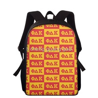 CEP Chi Eta Phi Nouveau Sac à Dos Personnalisé pour Femmes avec Lettres Grecques Grande Capacité Sac à Dos de Voyage et de Sport en Plein Air