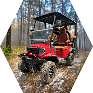 รถกอล์ฟไฟฟ้า4ล้อ5000W สำหรับผู้โดยสาร4ที่นั่งล่า4X4 - Product Image 6