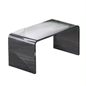 Wholesale custom Acrylic Side Table Coffee Table End Table acrylic book movable holder display rack