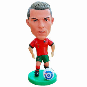 Fabricant de jouets en plastique personnalisés Football Cup Soccer Action Figure en plastique Mini Figures Football Star Poupées pour Collection - Product Image 6
