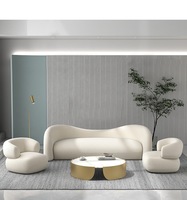 Ensemble de canapés modulables convertibles modernes Design extensible pour petit salon pour appartement, hôtel ou villa Meubles de maison