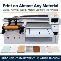 Imprimante UV intégrée 60x90cm à plat avec 2 têtes d'impression DX7 pour matériaux variés (acrylique, bois, verre, cuir) – Fabricant OEM