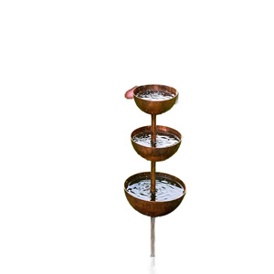 Recogedor de Agua de Lluvia Metálico para Jardín, Tipo Estaca, Resistente a la Intemperie, Decoración para Exteriores - Product Image 5