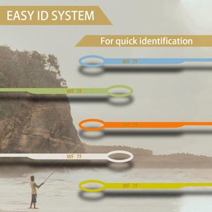 Ligne de pêche à la mouche flottante polyvalente <span class=keywords><strong>pour</strong></span> la <span class=keywords><strong>truite</strong></span>, boucle soudée, lestée, 100 pieds avec système d'identification B10 - Product Image 5