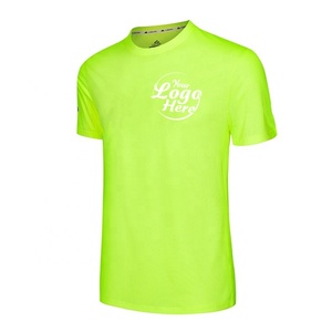 Camiseta Deportiva Casual Personalizada para Hombre, Cómoda, Transpirable, Tejido de Punto, Cuello Redondo, Manga Corta, Corte Holgado, Poliéster/Algodón - Product Image 2