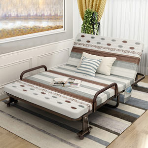 ホテルと客室用の多機能折りたたみ式ソファメタルベッド - Product Image 5