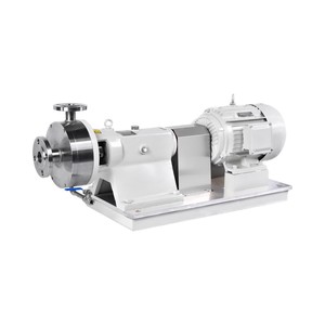 ปั๊มผสมอิมัลซิไฟเออร์ SUS316L ประสิทธิภาพสูง สำหรับการผสมสารเคมีในเภสัชกรรม เครื่องผสมแบบโฮโมจีไนเซอร์แบบขั้นตอนเดียว HEX1-140 โครงสร้างแบบขั้นตอนเดียว Sa - Product Image 1