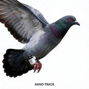 Rastreador de Aves GPS en Tiempo Real para iOS y Android, Tecnología BLE Activa, Resistente al Agua IP68, 1 Año de Duración de Batería, Dispositivo de Rastreo de Palomas - Product Image 4