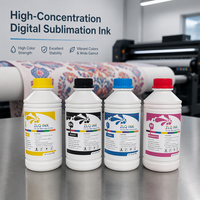 Encre à base d'eau de qualité supérieure pour la sublimation pour imprimante grand format I3200 XP600 DX5 5113, impression par transfert sur tissu polyester