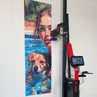 Friankor MK01 Nueva impresora UV automática de alta precisión para pared y piso con cabezal de impresión DX7 Diseño modular y tinta UV
