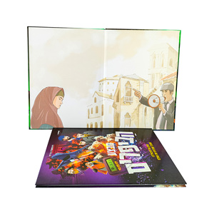 Chất lượng cao Manga truyện tranh in đầy đủ màu sắc cuốn Sách bìa cứng hoàn hảo ràng buộc giá thấp Dịch vụ tốt nhất được làm từ giấy - Product Image 4