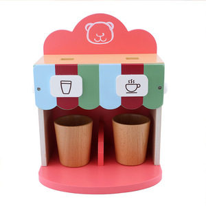 Set Giocattolo Cucina in Legno con Macchina del Caffè, Giochi Educativi per Bambini dai 7 ai 14 Anni, Confezione Colorata - Product Image 5
