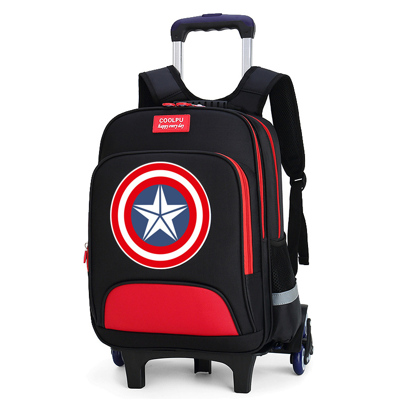 6 round black large