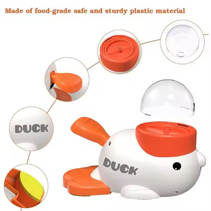Evernew Eco-Friendly Plastic Automatic Dog <b>Feeder</b> Toy Solid Quadrate <b>Slow</b> Food Dispenser Indoor Use 0.5kg - Product Image 3