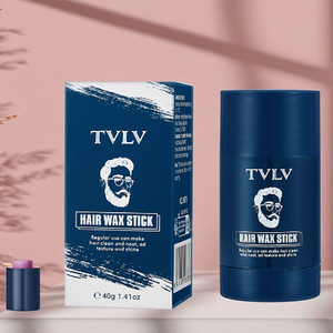 Hombres 15g Cross-Border Full English TVLV Crema de cera para el cabello Styling Stick Gel Fuerte <span class=keywords><strong>Hairspray</strong></span> Fragante Suave Belleza Cuidado personal - Product Image 1
