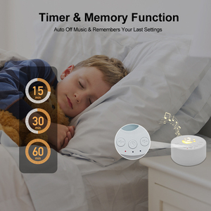 Máquina Portátil de Sonido Blanco Mini, Ayuda <span class=keywords><strong>para</strong></span> <span class=keywords><strong>Dormir</strong></span> con <span class=keywords><strong>Sonidos</strong></span> de la Naturaleza, Recargable por USB, Luz Nocturna RGB con Efecto de Respiración <span class=keywords><strong>para</strong></span> Bebés y Adultos - Product Image 2