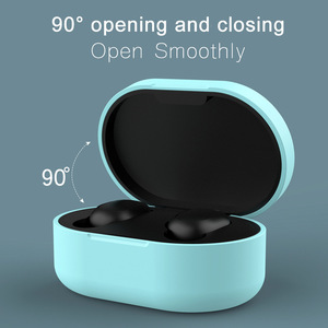 BOORUI-funda colorida de goma suave para auriculares, funda para redmi <span class=keywords><strong>airdots</strong></span> - Product Image 5