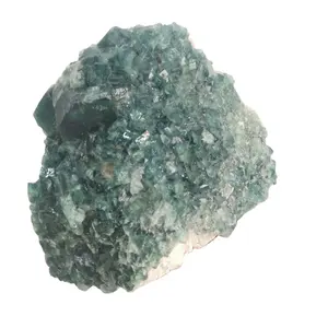 Beautiful ! Natural Green Fluorite Cluster Healing Quartz Crystal Cluster