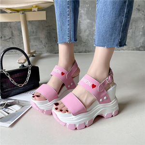 Zapatillas Planas Casuales de Moda al por Mayor, Sandalias de Tacón Alto con Plataforma para Mujeres y Damas - Product Image 6