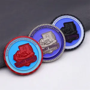 Fábrica preço personalizado barato molde metal lembrança moeda