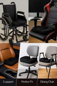 Coussin de dossier haute densité en mousse à mémoire de forme pour le bureau et la voiture - Product Image 6