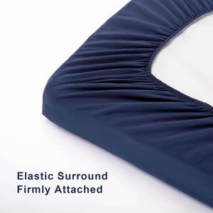 Couverture de table à langer douce et respirante 32 x 16 pouces, draps de berceau neutres - Product Image 6