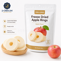 Gedroogde appelringen 35g Appelsnack Klaar om te eten Retail Foodservice OEM Private Label Bulk levering