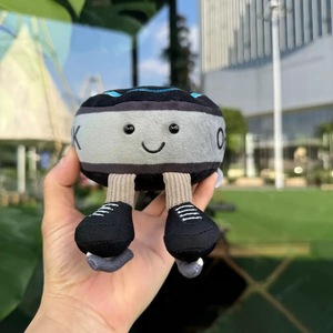 2025 jellycats Ice Hockey đồ chơi sang trọng <span class=keywords><strong>Keychain</strong></span> Mặt dây chuyền với PP bông lưới lót sinh nhật túi quyến rũ bán buôn - Product Image 6