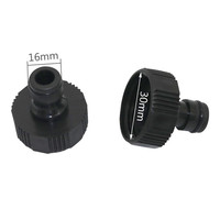 Raccords rapides pour tuyau d'arrosage de jardin avec filetage femelle de 1 pouce, connecteur de robinet d'irrigation