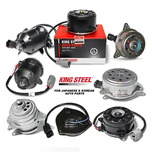 Evrensel Motor otomatik en iyi fiyat 12V 24V DC AC elektrikli radyatör soğutucu Fan motoru Toyota Nissan için Mazda Hyundai japon araba