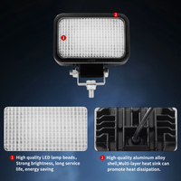 Nouveaux phares LED 15W DC10-80V, feux de chariot élévateur LED, projecteur blanc à LED pour buggy, feu antibrouillard avec température de couleur 6000K
