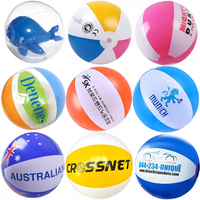 Joyee OEM&ODM, balles de plage gonflables écologiques en PVC, logo personnalisé, couleurs variées, jouets pour enfants, activités aquatiques d'été en plein air