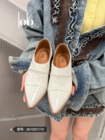 Chaussures de marche classiques pour femmes 2026 toutes saisons en cuir PU de haute qualité, légères, antidérapantes et écologiques avec bande élastique