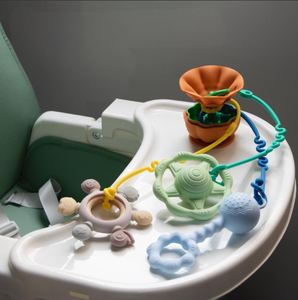 Silla de comedor de calabaza, soporte con ventosa, <span class=keywords><strong>mordedor</strong></span> cómodo para bebé, juguetes para el hogar, artículos diversos - Product Image 1