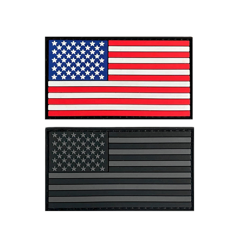 USA Country Flag Patch Iron On Patch Sew On Badge Embroidered Patch - Foto 4