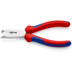 KNIPEX 13 45 165 Pelacables con mangos multicomponentes cromados 165 mm - Product Image 2