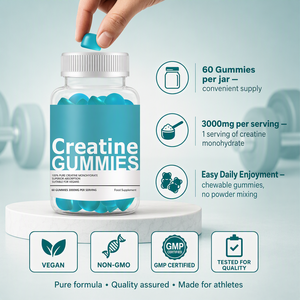 Suplementos Energéticos Antioxidantes Vegetarianos Puros con Monohidratos <span class=keywords><strong>de</strong></span> Miozina para Entrenamiento <span class=keywords><strong>Muscular</strong></span> y Apoyo Inmunológico, Personalizados OEM - Product Image 4
