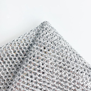Essuie-tout multifonction en microfibre Esun, chiffon à vaisselle double face avec fil argenté pour le nettoyage de la cuisine et des plaques de cuisson - Product Image 5