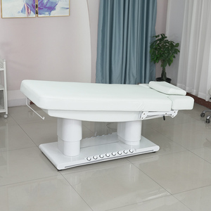 Table de massage électrique incurvée pour esthéticienne, spa, soins des <span class=keywords><strong>cils</strong></span> et du visage, lit de beauté pour salon de beauté - Product Image 3