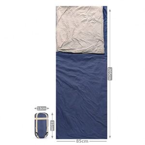 Saco de Dormir Impermeable Ligero de Nailon para 3 Estaciones, 205 cm, Estilo Sobre, Relleno de Seda y Algodón Personalizado, para Adultos, Cálido, para Exteriores - Product Image 3