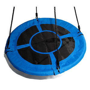 フォーチュンランド チャイルドネストスイング ブルー ステンレス製 挟み込み防止設計 カスタムロゴ入り スポーツ＆エンターテイメント向け - Product Image 4