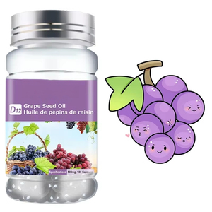 Puissant antioxydant naturel : <span class=keywords><strong>Capsules</strong></span> d'extrait de pépins de raisin riches en vitamines, minéraux et protéines pour compléments alimentaires - Product Image 1