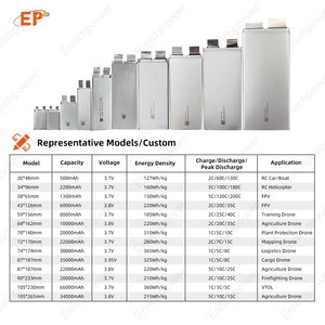 Литий-полимерные аккумуляторные ячейки AA 4S LiPo: 35Ач, 40Ач, 3.7В; 16Ач, 20Ач, 5000мАч, 3.85В; литий-ионные ячейки 15Ач - Product Image 2