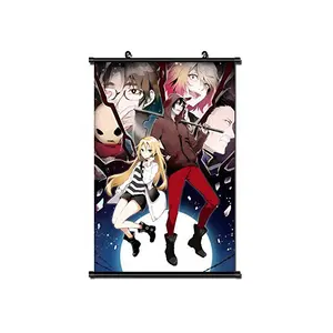 Tùy Chỉnh Thiết Kế Giao Hàng Nhanh Treo Scroll Anime Treo Poster Nhựa/Nhôm Rod Tường Scroll