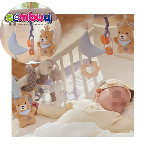 Sonajero <span class=keywords><strong>Musical</strong></span> para Bebés con Muñeco <span class=keywords><strong>de</strong></span> Peluche, Relleno <span class=keywords><strong>de</strong></span> Algodón PP y Tela <span class=keywords><strong>de</strong></span> Algodón, Toalla Calmante para Bebés - Product Image 1